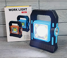 Кемпінговий переносний ліхтар Work Light T18-1, Ліхтар акумуляторний USB BR00014, фото 6