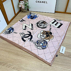 Хустка шовкова C.H.A.N.E.L з ручною підшивкою