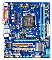 Материнская плата s1155 g2-3 Intel H61 GM (int video) 2*DDR3 Gigabyte GA-H61M-S2PV mATX б/у