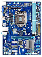 Материнская плата s1155 g2-3 Intel H61 GM 2*DDR3 Gigabyte GA-H61M-DS2H mATX бу