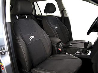 Чохли на CITROEN BERLINGO II 1+1 2008-/2016- (Nika) на сидіння 2 підголівники; передній підлокітник.