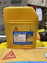 SikaTop® Seal-107, А+В - Гідроізоляційна суміш для захисту бетону від вологи, 25 кг, фото 4