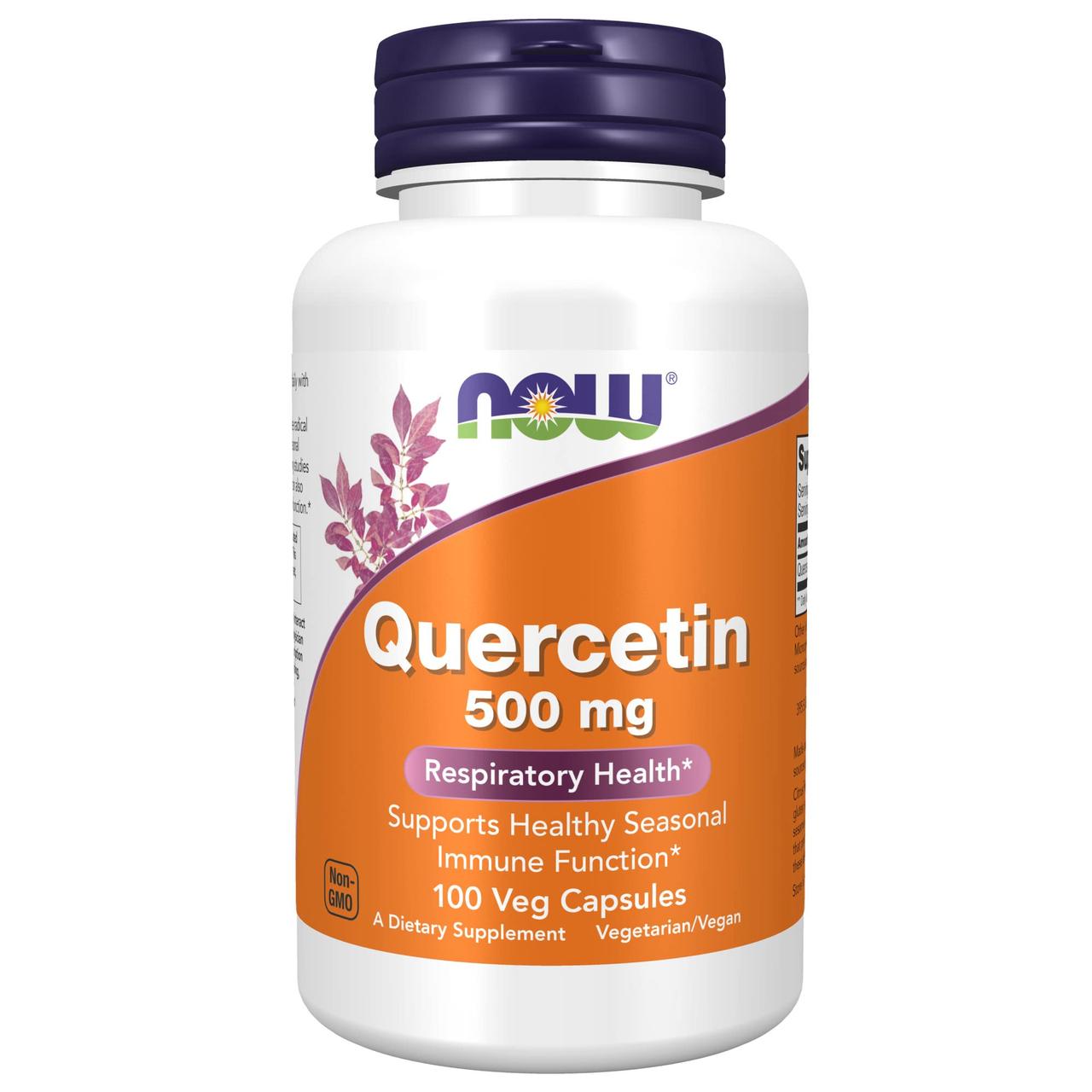 Кверцетин Now Quercetin 500mg 100 vcaps, фото 1