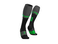 Компрессионные гольфы Ski Touring Full Socks Т4(45-48см) Black/Green