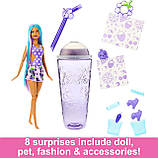 Лялька Барбі Соковиті фрукти Виноградна содова Набір Barbie Pop Reveal Fruit Series Grape Fizz, фото 6
