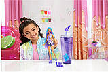 Лялька Барбі Соковиті фрукти Виноградна содова Набір Barbie Pop Reveal Fruit Series Grape Fizz, фото 2