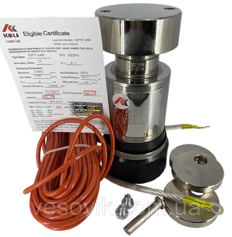Тензодатчик Keli ZSFY-A 40t (якість OAP), фото 1