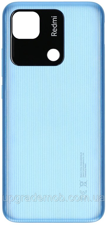 Задня кришка Xiaomi Redmi 10A синя Sea Blue оригінал