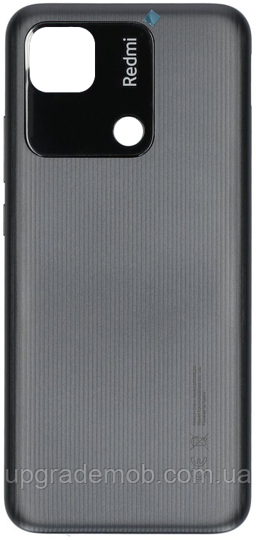 Задня кришка Xiaomi Redmi 10A чорна Charcoal Black оригінал