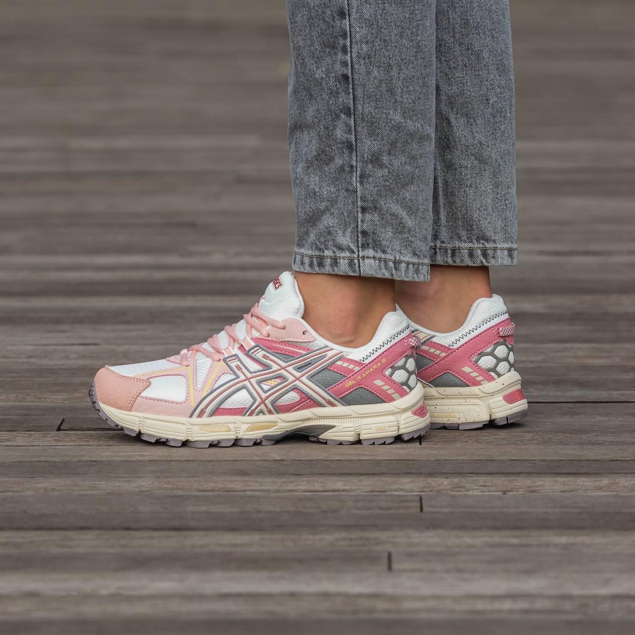 Кросівки жіночі рожеві Asics Gel-Kahana 8 Beige Pink (12910)