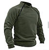 Флісова термокофта хакі / Флісова тактична кофта / Світшот тактичний, фото 2