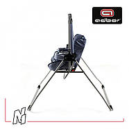 Дитяча гойдалка складна підлогова Adbor 9020-N1-01 бежево-рожева м'яке сидіння, столик, фото 2