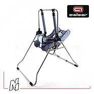 Дитяча гойдалка підлогова складана Adbor N1 графіт сіра 08 зі столиком м'яке сидіння 9020-N1-08, фото 4