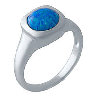 Серебряное кольцо SilverBreeze с опалом 0.788ct (2028833) 17.5 размер DL, код: 7417990