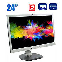 Монитор Philips 241P4Q / 24" / 1920 x 1080 (16:9) / VGA, DVI, DP, AUX / FullHD / WEB камера