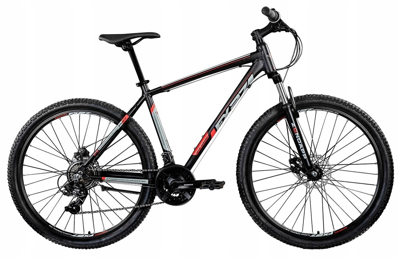 🚴‍♀️Гірський велосипед Zundapp FX27 MTB 27,5" чорний Німеччина