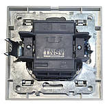 Вимикач вн. устан. 1-кл. з підсвіткою білий IP20 TNSy Malta, фото 2