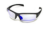 Окуляри фотохромні (захисні) Global Vision Hercules-7 Photochromic Anti-Fog (G-Tech™ blue), фотохромні дзеркальні сині, фото 2