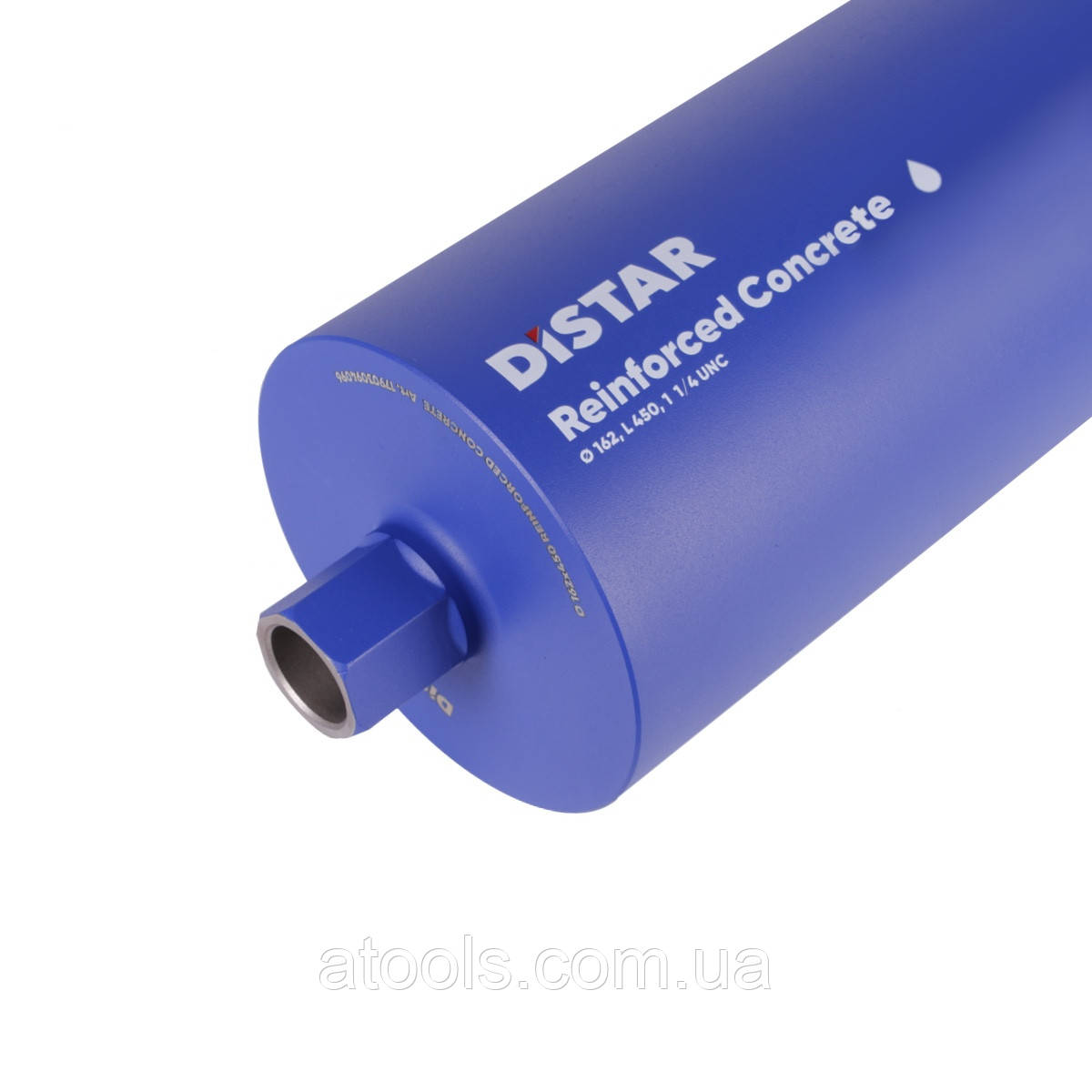 Коронка алмазная по армированному бетону Distar 162x450-12x1 1/4 UNC Reinforced concrete - фото 2 - id-p603458682