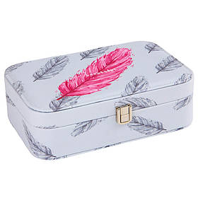 Скринька для прикрас "Золоте перо", 14,5*22,5*7 см * Рандомний вибір дизайну ELISEY