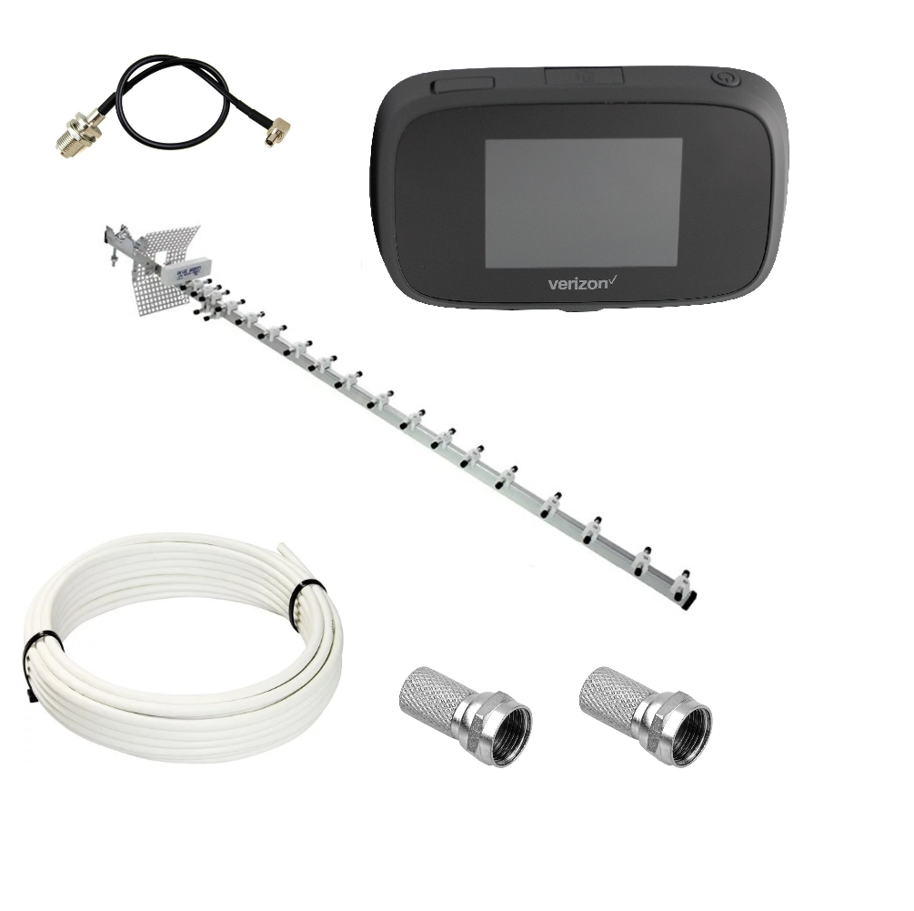 Комплект WiFi роутер 3G 4G LTE модем Novatel MiFi 7000 зі спрямованою антеною RNet Стріла-2 20 дБі, фото 1