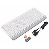 Клавіатура A4Tech FBK11 Wireless White, фото 2