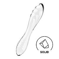 Скляний дилдо Satisfyer Dazzling Crystal 1 (Transparent)