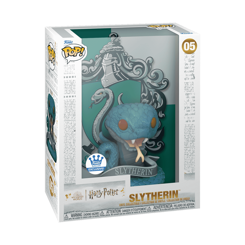 Фігурка Funko Pop Фанко Поп Harry Potter Art Covers Slytherin Гаррі Поттер Слизерин 20 см HP S 05, фото 1