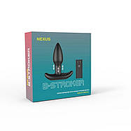 Анальна вібропробка Nexus B-stroker з масажними намистинами на ніжці з пультом Д / У, фото 2