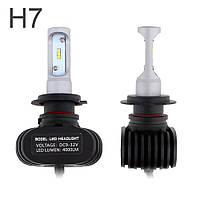 Комплект светодиодных ламп S1-H7 для фар головного света Автомобильные LED лампочки H7 для фар BLZ