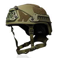 Баллистический кевларовый шлем Sestan Busch BK-ACH-HC класс IIIA NIJ (Оливковый) L