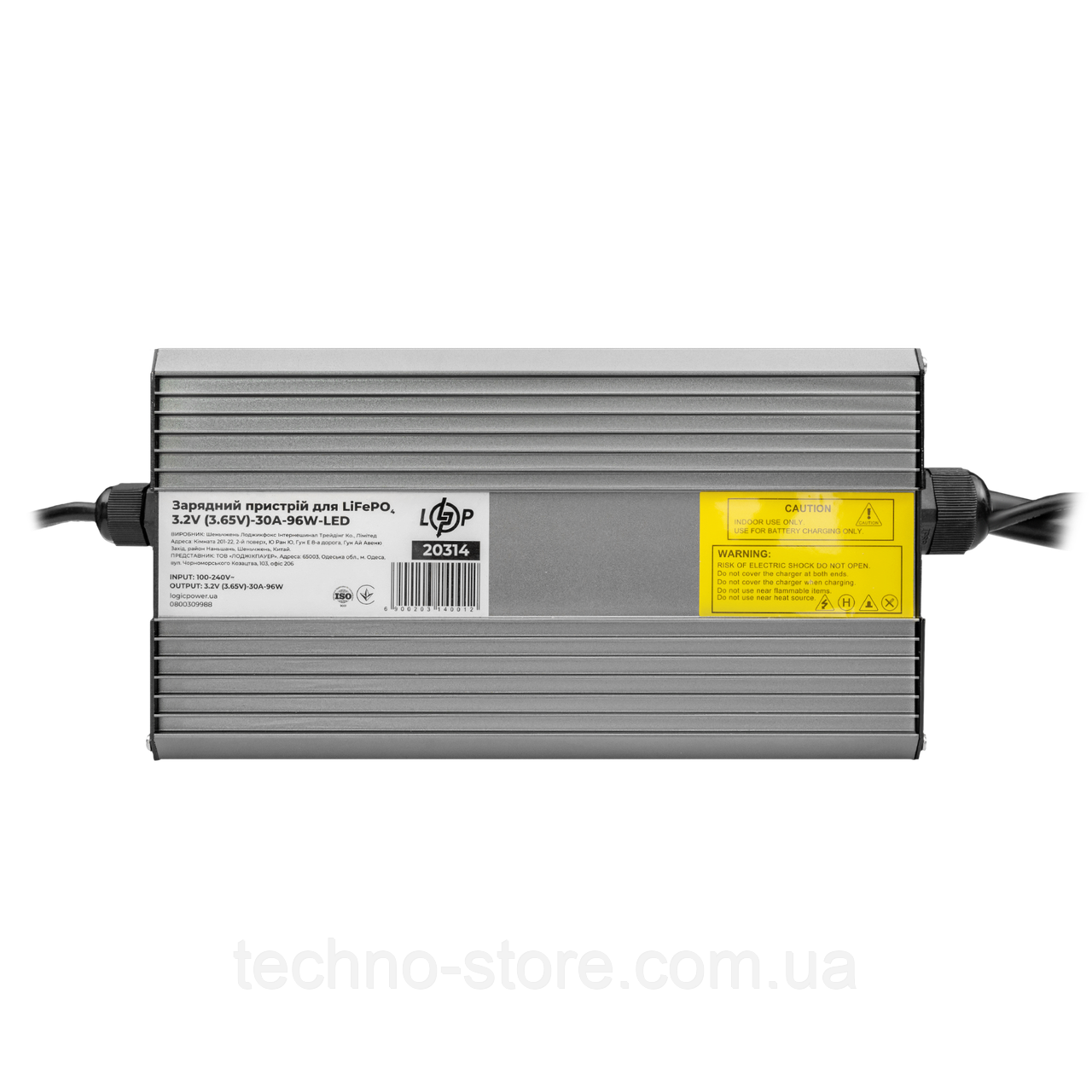 Зарядний пристрій для акумуляторів LiFePO4 3.2V (3.65V)-30A-96W-LED