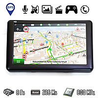 Автомобильный навигатор Gps 7004BT с Bluetooth и сенсорным экраном 7" 256mb/8gb, IGO PRIMO, NAVITEL BYT