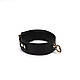 Нашийник з повідцем Liebe Seele Black Organosilicon Collar with Leash, екошкіра 18+, фото 4