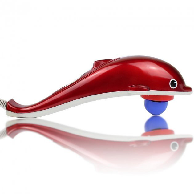 Массажер для тела, рук и ног Dolphin Дельфин. HJ-864 Цвет: красный - фото 7 - id-p1905022255