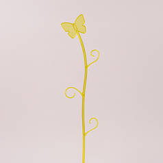 Підпорка для орхідей Метелик жовта 82088