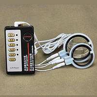 Силіконові кільця на пеніс із електростимуляцією