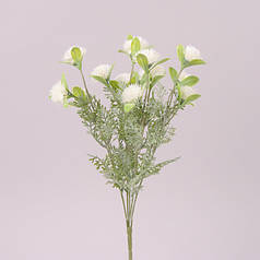 Букет декоративний з білим цвітом 72306