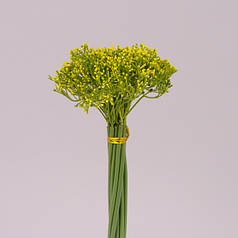 Букет декоративний з жовтим цвітом 72302