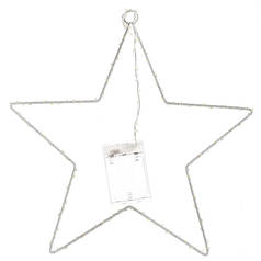 Декоративна зірка з LED-підсвіткою 40 см. 11297