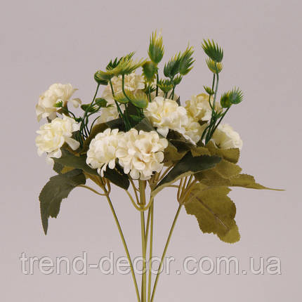 Квітка Оксамитка кремова 72481, фото 2