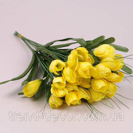 Квітка Крокус світло-жовта 73275, фото 2