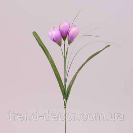 Квітка Крокус світло-фіолетова 73280, фото 2