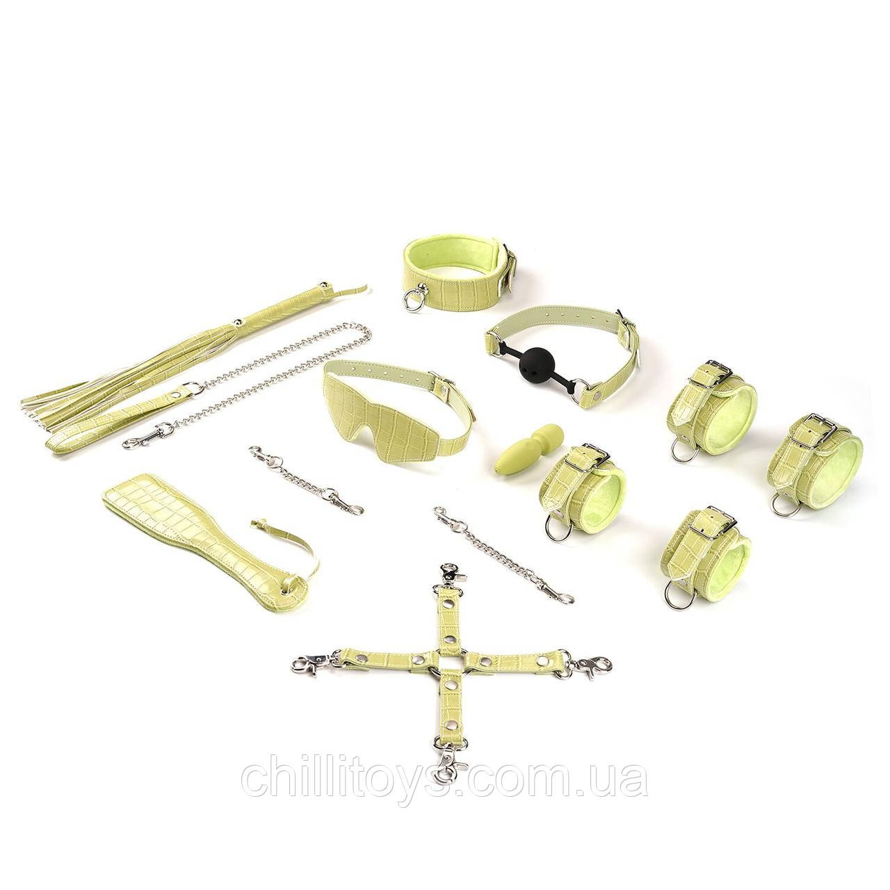 Набір Liebe Seele Macaron 9pcs Bondage Kit-Melon, фото 1