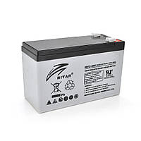 Акумуляторна батарея AGM RITAR HR1236W, Gray Case, 12V 9.0Ah ( 151 х 65 х 94 (100 ) 2.60kg Q10 l