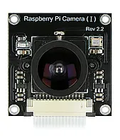 Камера HD I OV5647 5Mpx - широкоугольная "рыбий глаз" для Raspberry Pi - Waveshare 11388