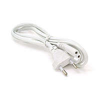 Кабель питания 1.5m, 0.5mm, PC-184/2 CEE7/16-C7 2 pin (для бытовой техники), White, OEM Q500 d