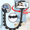 Гнучкий тримач для телефону з універсальними присосками Cute Worm Lazy Holder. EK-240 Колір: чорний, фото 7