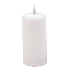 Свічка пластикова LED біла H-18 см. 27760