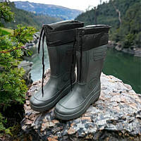 Гумове чоловіче взуття для риболовлі 44 розмір (29см), Чоботи чоловічі для риболовлі, Гумове BZ-769 рибальське взуття